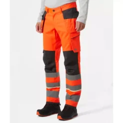 UC-ME Handwerkerhose, Hi-Vis Rot/Ebony -Helly Hansen Workwear 144308 20