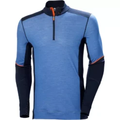 Lifa Marino Half-Zip Thermounterhemd Mit Merinowolle, Grau Melange/Schwarz 22 Lifa Marino Half-Zip Thermounterhemd Mit Merinowolle, Grau Melange/Schwarz -Helly Hansen Workwear 144602 10 4