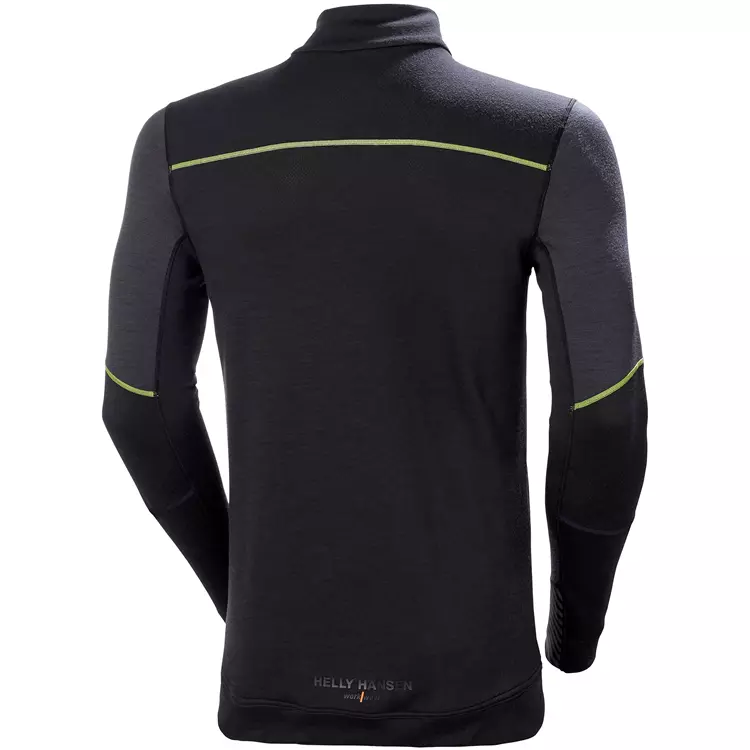 Lifa Marino Half-Zip Thermounterhemd Mit Merinowolle, Schwarz/Ebony 5 Lifa Marino Half-Zip Thermounterhemd Mit Merinowolle, Schwarz/Ebony – Bild 5