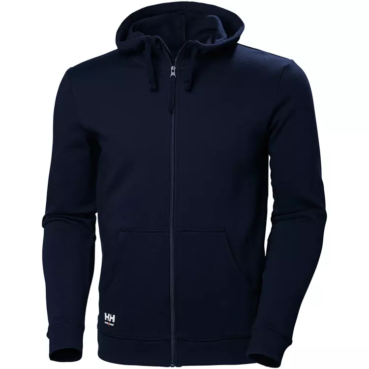 Manchester Hoodie Mit Reißverschluss, Navy 1 Manchester Hoodie Mit Reißverschluss, Navy