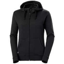 Manchester Damen Hoodie, Schwarz