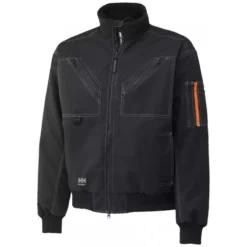 Bergholm Pilotenjacke, Schwarz