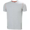 Oxford T-Shirt, Grau Melange