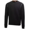 Oxford Sweatshirt, Schwarz