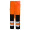 Alta Arbeitshose, Hi-vis Orange/charcoal