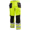 Alna Handwerkerhose, Hi-vis Gelb/charcoal