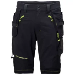 Magni Arbeitsshorts Full Stretch, Schwarz